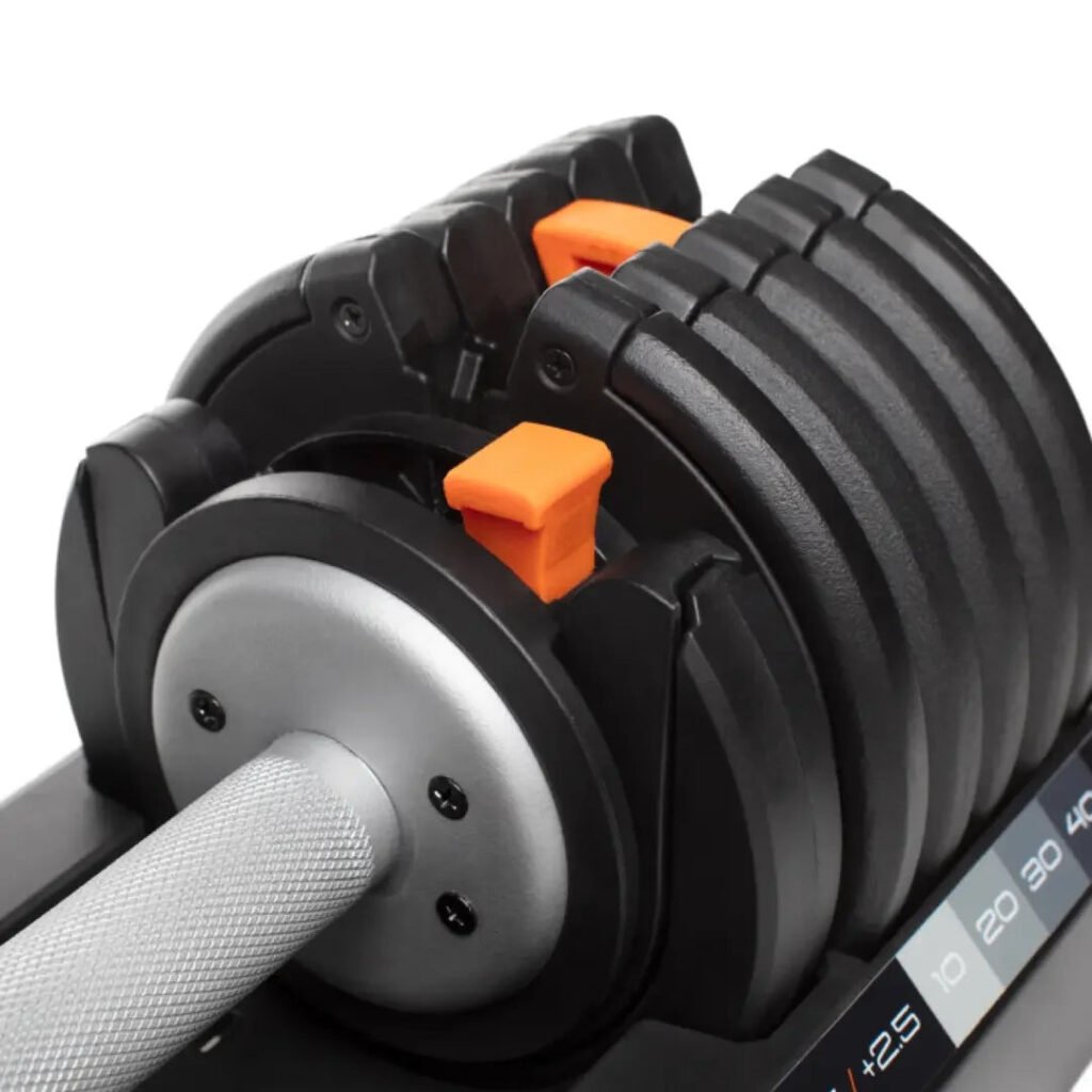 NordicTrack 55 lb Select-A-Weight Dumbbells view 3