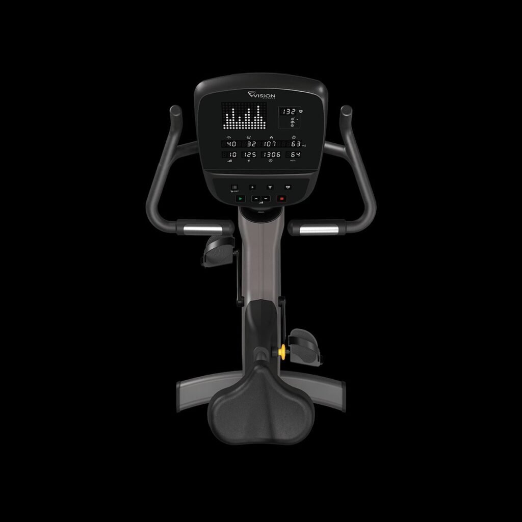 Vision Fitness U60 Upright Bike view 4